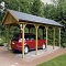 Wooden carports