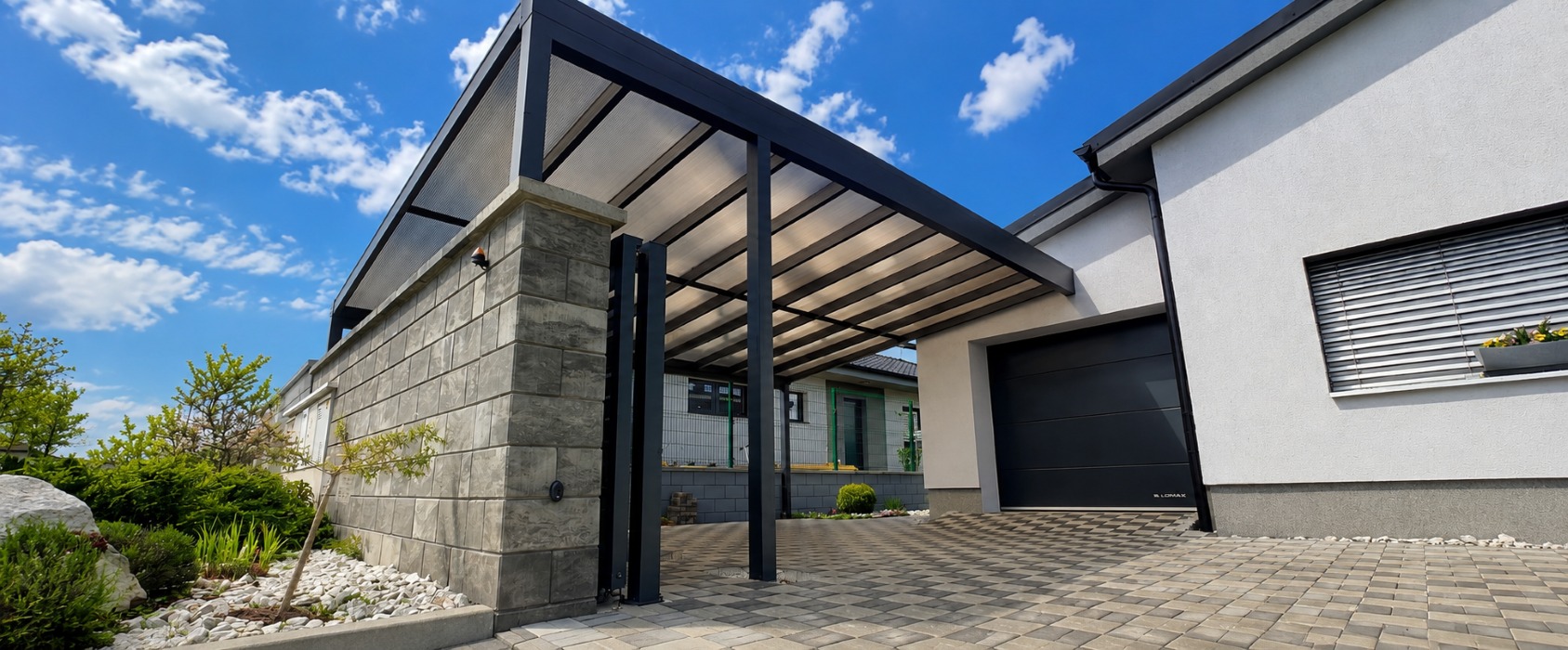 Aluminium carports with up to 35% discount