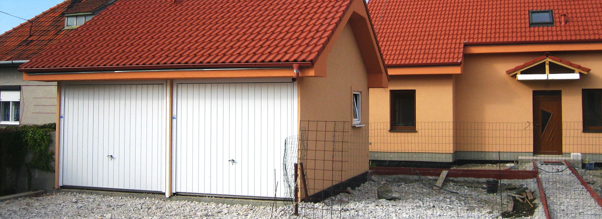 Prefabricated concrete garages
