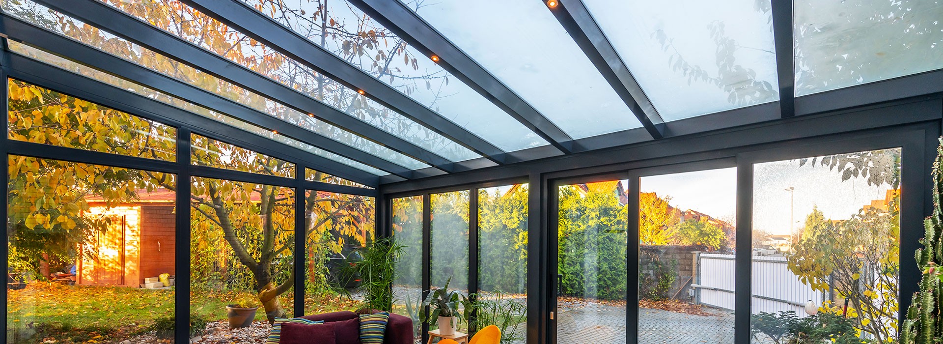 Sunrooms, sliding conservatories, year-round conservatories