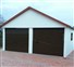 Garages with saddle roof