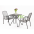 Metal tables and chairs for garden, sets of metal furniture
