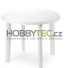 Plastic table for garden, folding garden table