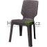 Garden chairs made of artificial rattan, wicker chairs and armchairs
