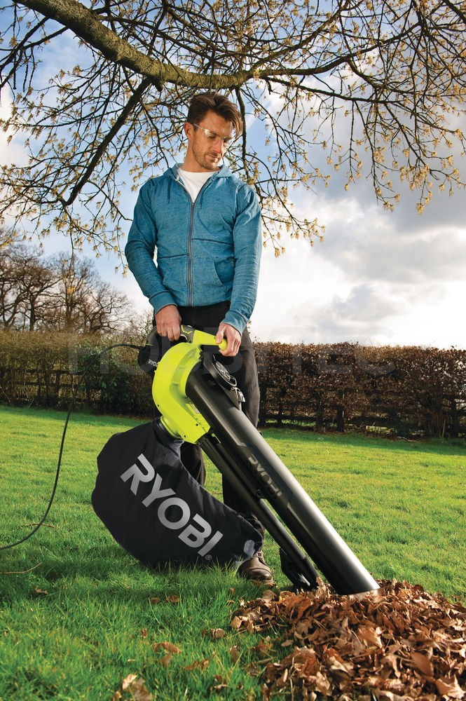Ryobi RBV 3000 vacuum / blower with an electric motor