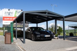 SOLAR ENERGO Carport 6 x 4 m with a 4.56 kW PV + 6.2 kW battery