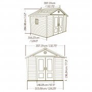 Garden House 6433 KING SIZE