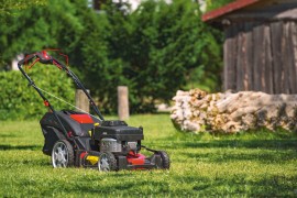 MTD 53 ADVANCE SPKV HW lawn mower with gasoline engine and running gear