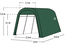 tarpaulin garage 3,0 x 4,6 m - 62589EU