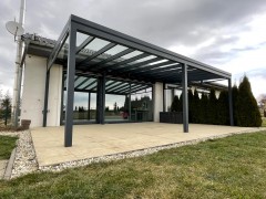 SOLAR ENERGO Aluminium Pergola with a Photovoltaic - island system