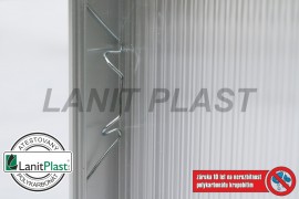 Greenhouse VITAVIA VENUS 3800 PC 4 mm silver