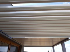 REGULUS bioclimatic pergola with shielding