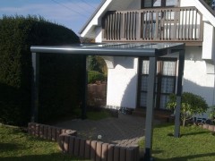 POLLEX self-supporting aluminum pergola