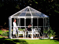 Garden pavilion VITAVIA HERA 9000 silver