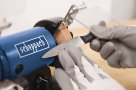 Scheppach HG 34 - Bench grinder polisher system Flexidrive