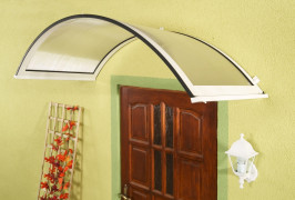 Entrance cover ONYX 160/90 white