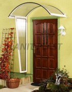 Entrance cover ONYX 200/90 white