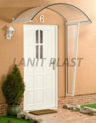 Entrance cover ONYX 200/90 white