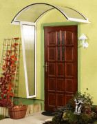 Entrance cover ONYX 250/90 white