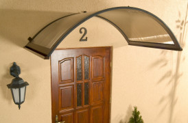 Entrance cover ONYX 160/75 brown