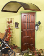 Entrance cover ONYX 160/75 brown