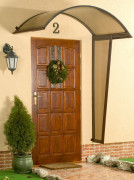 Entrance cover ONYX 160/90 brown