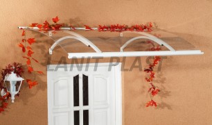 Entrance cover COLOR 160/87 white