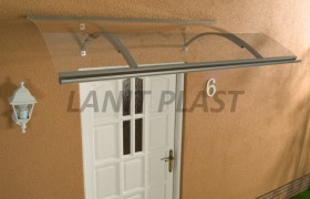 Entrance cover COLOR 160/87 silver