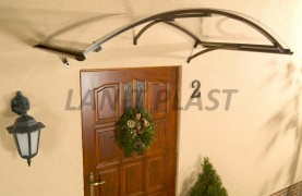 Entrance cover LEO 160/90 brown