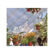 Palram Balance 8x12 silver polycarbonate greenhouse