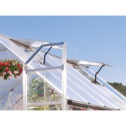 Palram Balance 8x12 silver polycarbonate greenhouse