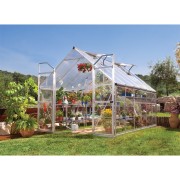 Palram Balance 8x12 silver polycarbonate greenhouse