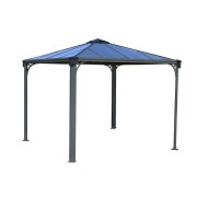 Palram Palermo 3000 aluminum garden gazebo