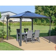 Palram Palermo 3000 aluminum garden gazebo