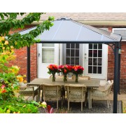 Palram Palermo 3600 aluminum garden gazebo