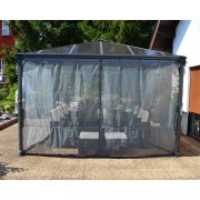 Palram Palermo 3600 aluminum garden gazebo