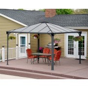 Palram Palermo 3600 aluminum garden gazebo