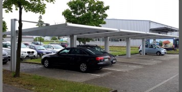 RSC DOUBLE aluminum carport