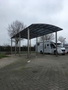 PJW aluminium caravan shelter