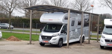 PJW aluminium caravan shelter