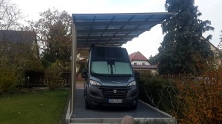 PJF aluminium caravan shelter