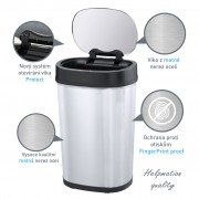 Touchless bin Helpmation ORIGINAL 30 liters