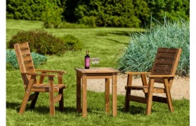 Wooden garden furniture Crater