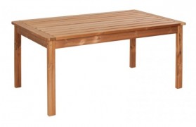 Wooden garden table