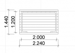 Woodshed Woodblock 4.6 m3