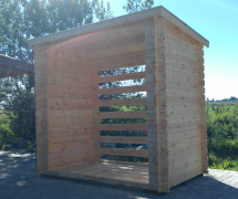 Woodshed Woodblock 4.6 m3