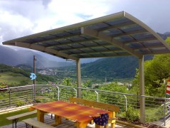 PJR aluminum pergola