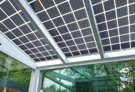 SOLAR ENERGO Aluminium Pergola 6x4 m with PV 4.56 kW + 6.2 kW battery