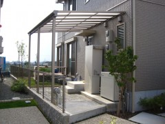 TF aluminum pergola