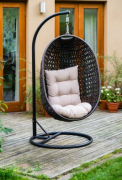 Hanging swing BARCELONA Gray